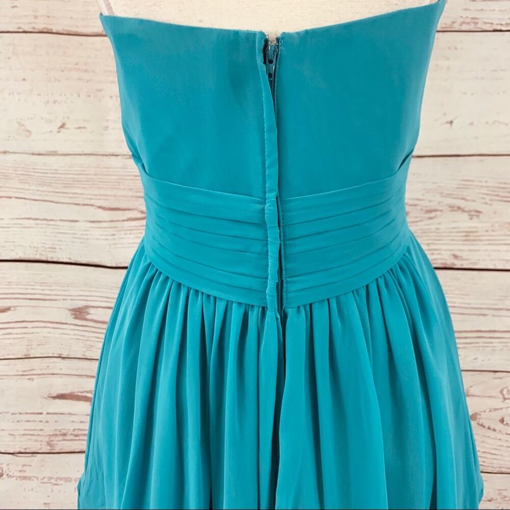 Alfred Angelo Strapless Beyond The Sea Pleats 7259 View 6